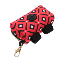 Portable Dog Poop Bag Carrier Waste Bag Holder With Hanging Hook For Walks Durable Material For Dogs And Cats