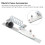 Electric Fence Diverter Kit, Rust-Proof, Easy Install, 29.2x9cm 10