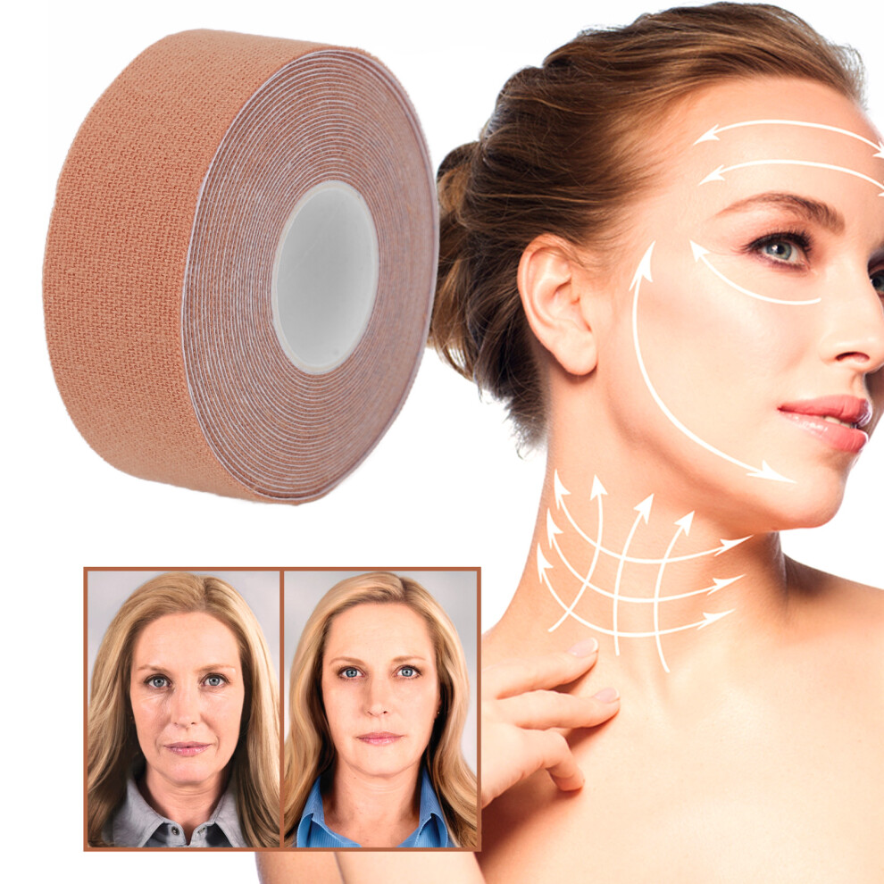 Unisex Myofascial Lift Tape Reduces Wrinkles and Tightens Neck/Chin