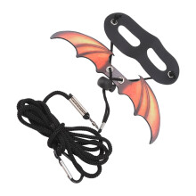 Bearded Dragon Leather Adjustable Pet Leash for Halloween Parties & Photos