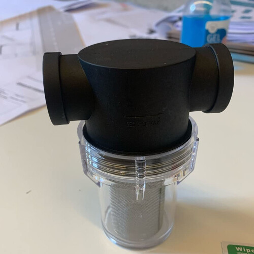 Inline Water Filter with Stainless Mesh,  Flow Irrigation Strainer 1/2 3/4 1 Inch Garden Use 2
