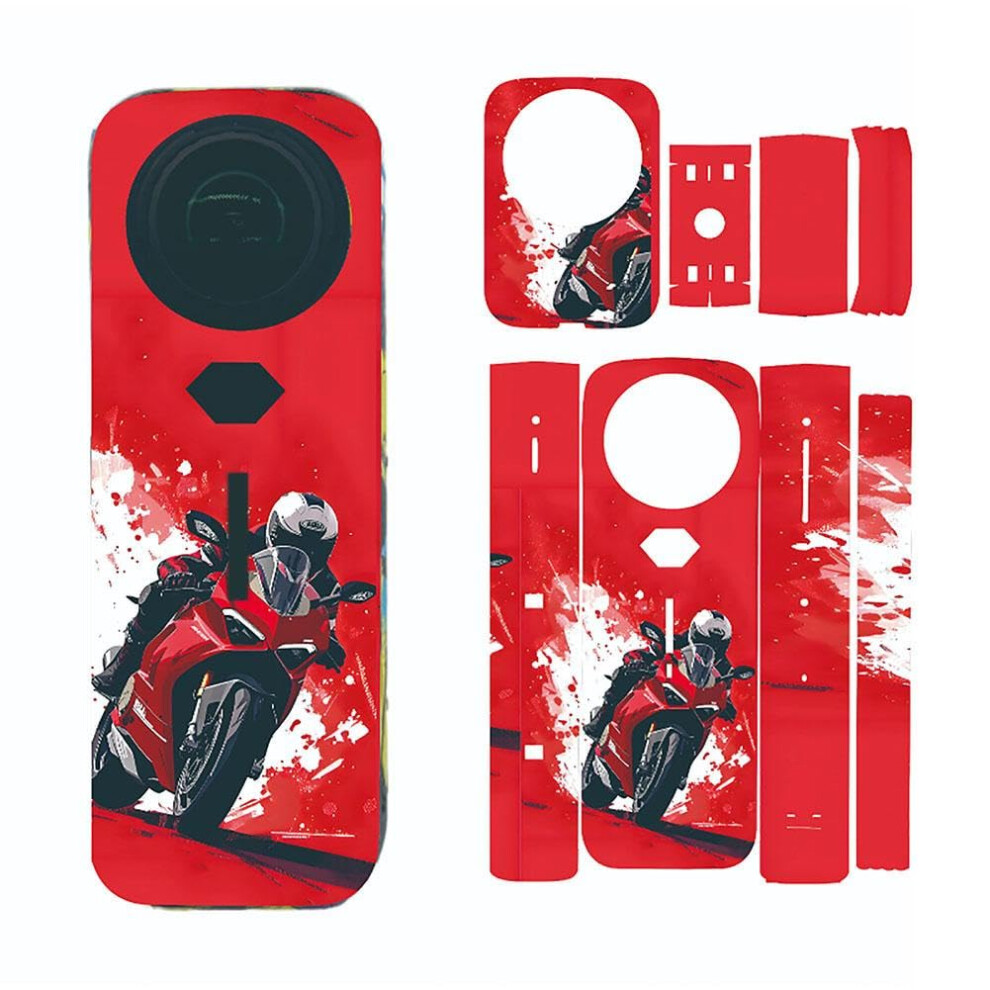 Insta360 X5 Full Coverage Pvc Waterproof Soft Cover For X5 Camera Decorative Stickers Scratch Accessories 02 9382693001535