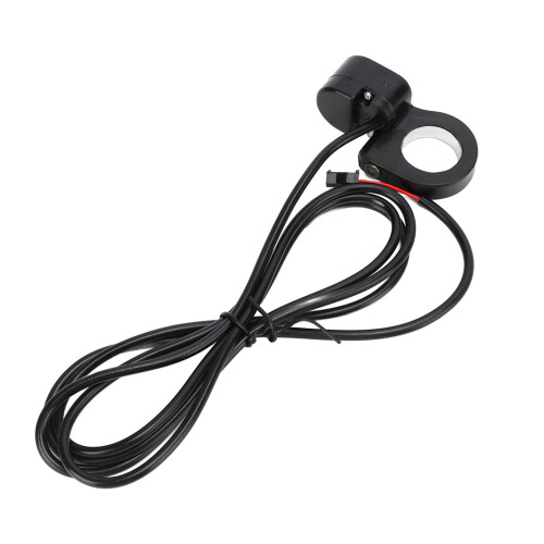 Black Durable ABS Scooter Horn Switch for 22.5mm Handlebar - Easy Fit