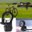 Black Durable ABS Scooter Horn Switch for 22.5mm Handlebar - Easy Fit 7