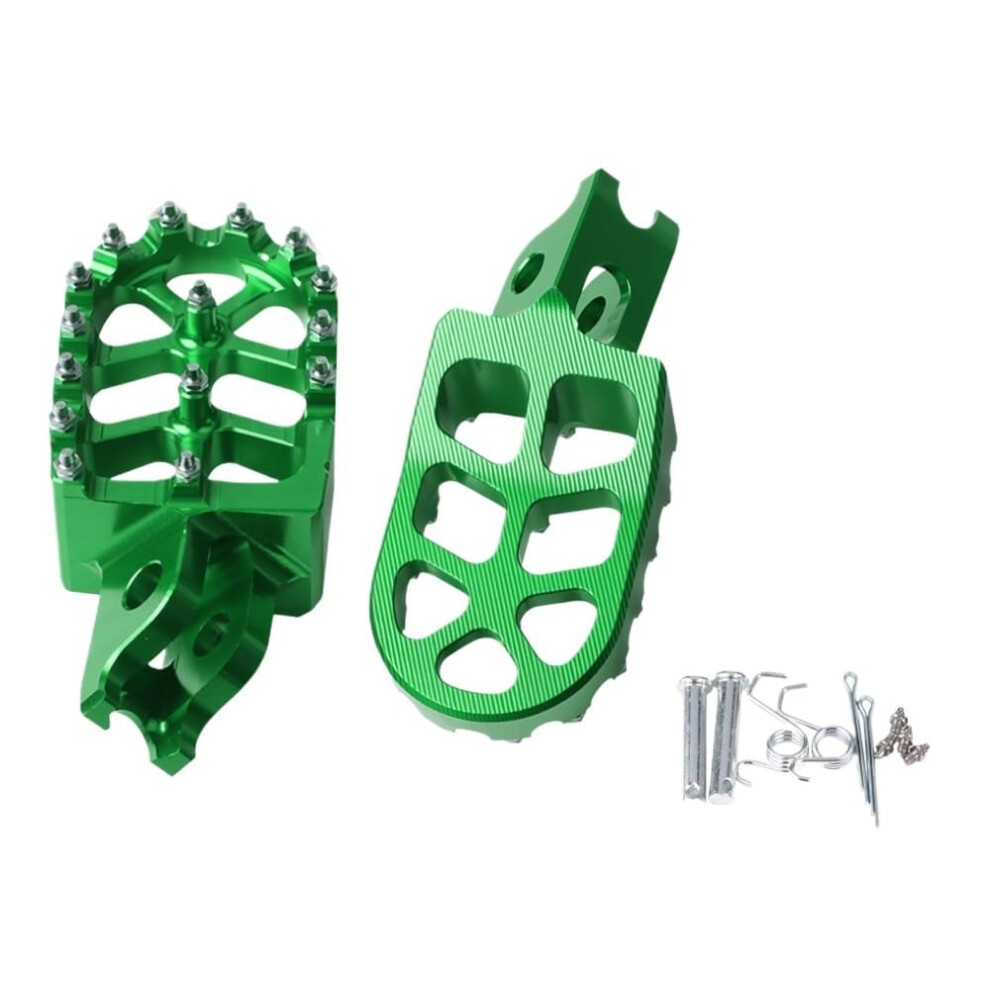 Foot Pegs Motorcycle Footrests For Africa Twin Crf1000l Crf1100l Green 9347817400243