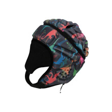 EVA Goalkeeper Rugby Soccer Football Helmet Head Protector, Colorful, Lightweight EVA, Adjustable Size