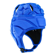Rugby Helmet Headgear Scrum Cap Hockey Head Protector Blue Size S Lightweight Durable Foam Padding