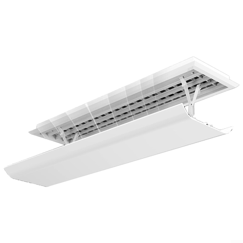 Adjustable Air Deflector For Wall Mounted Acs, Universal Fit, Adjustable Width, Compatible With Most Models 9426802760538