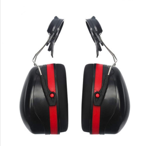 Noise Ear Muffs HelmetMounted, CapMounted Attachable Adjustable Ear Protection for Construction Site