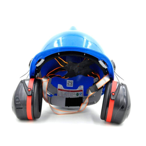 Noise Ear Muffs HelmetMounted, CapMounted Attachable Adjustable Ear Protection for Construction Site 1