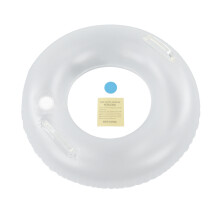 Boia de natação portátil, transparente com luzes LED coloridas, design anti-vazamento que garante durabilidade, adequada para diversos ambientes