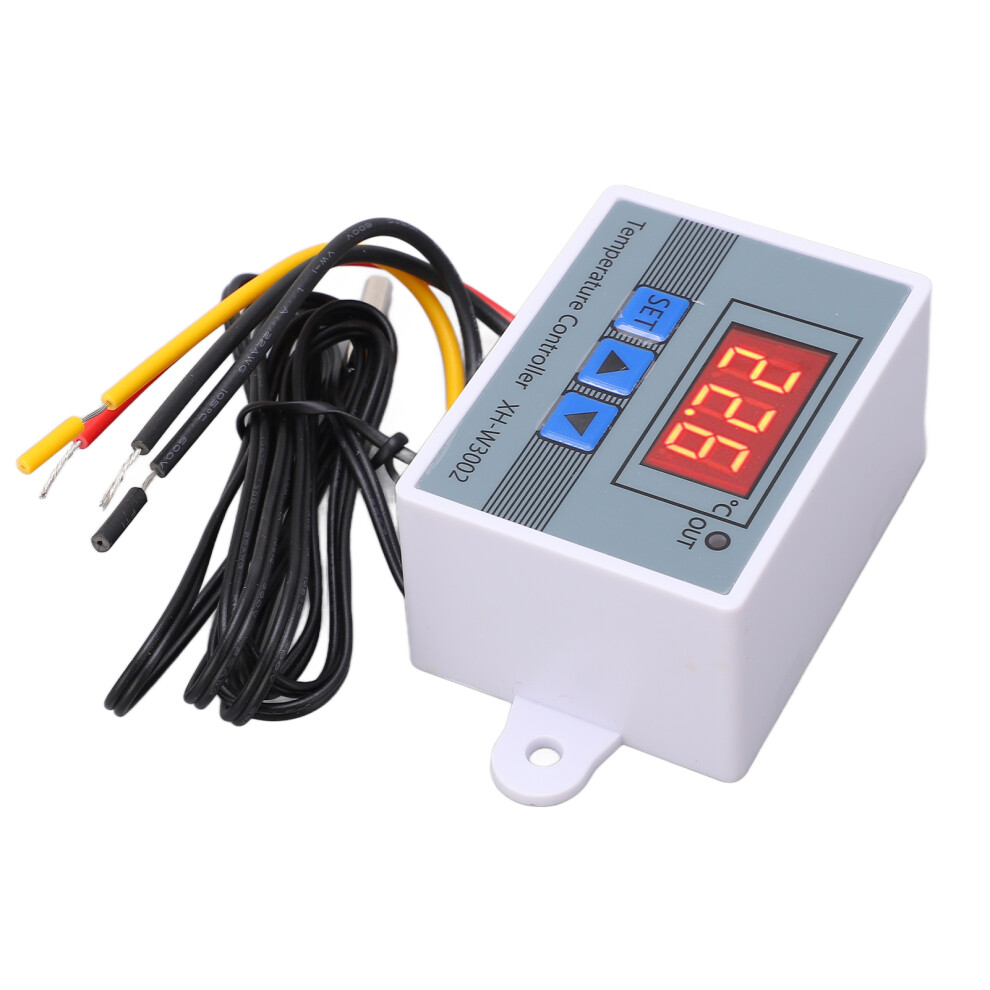 Waterproof Digital Temp Controller 10A 1500W 110-220V For Heating & Cooling 4121374655996