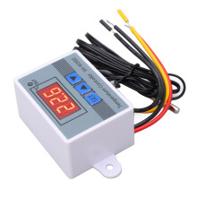 Heizungs- und Kühl-Digitalthermostat 10A 24V Wasserdichte Sonde 240W Einheit
