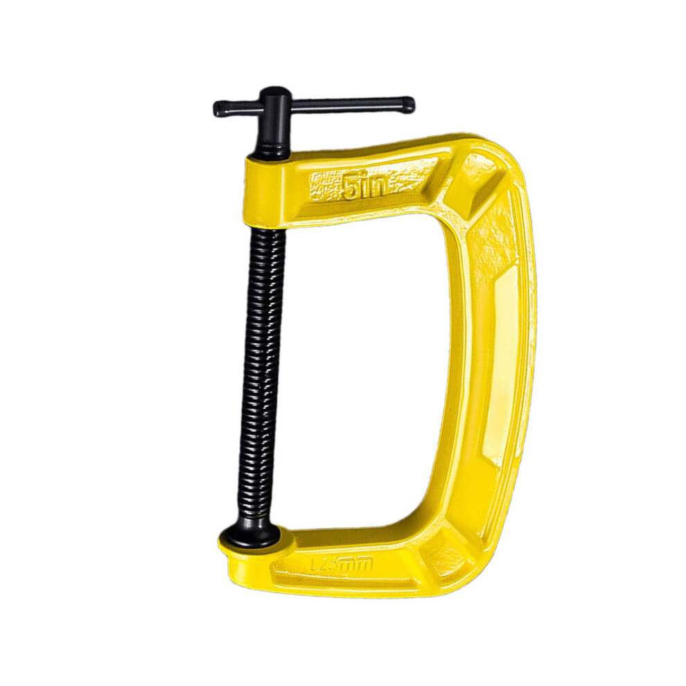 G Clamps For Woodworkers 5Inch Strength Multipurpose Clamp For Furniture Construction And Model Building Daily Use 9426802761153