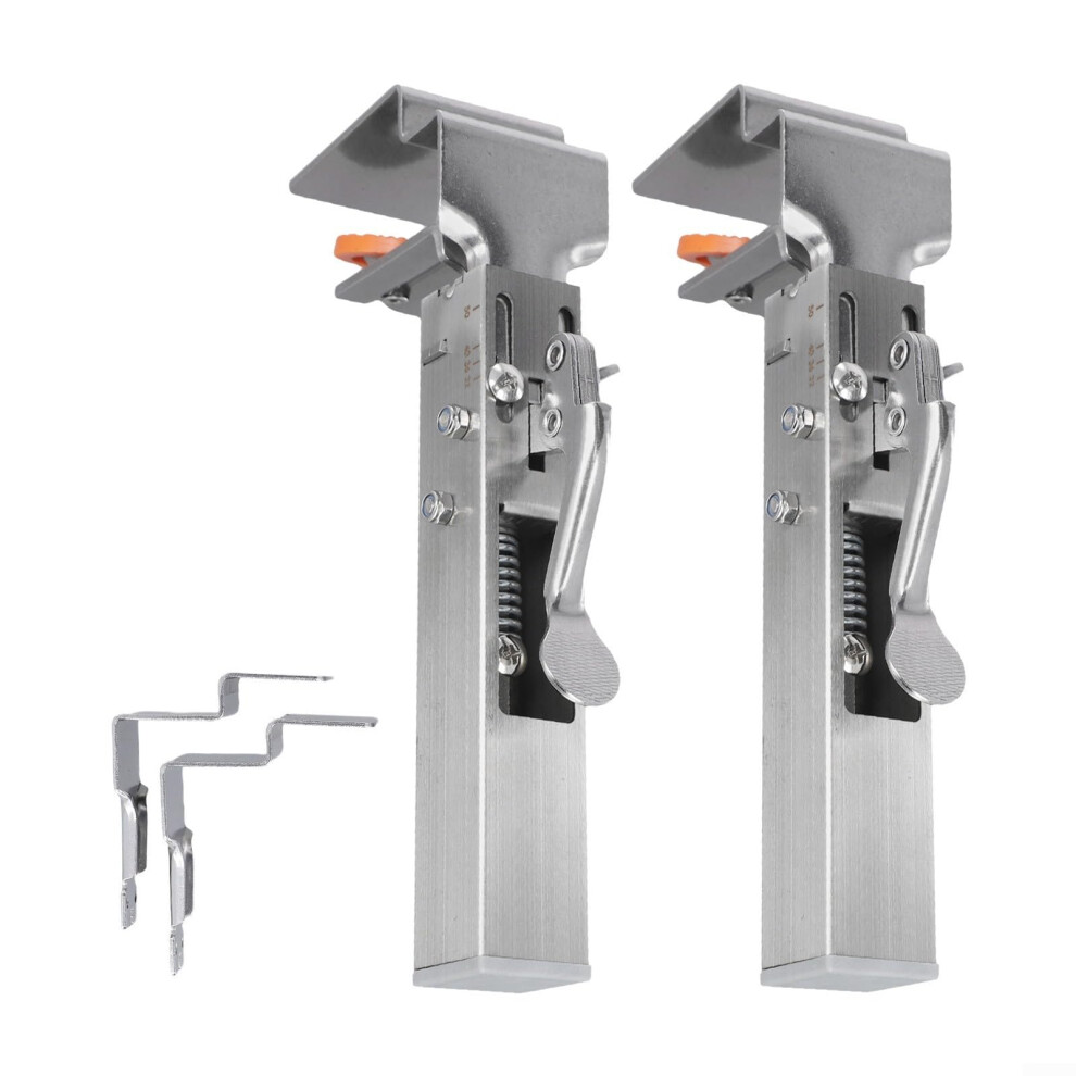 Adjustable Drawer Fixing Clamp Reinforced 2Mm Head For Cabinet And Cupboard Installation Woodworking Projects Set Of 2 9189345469411