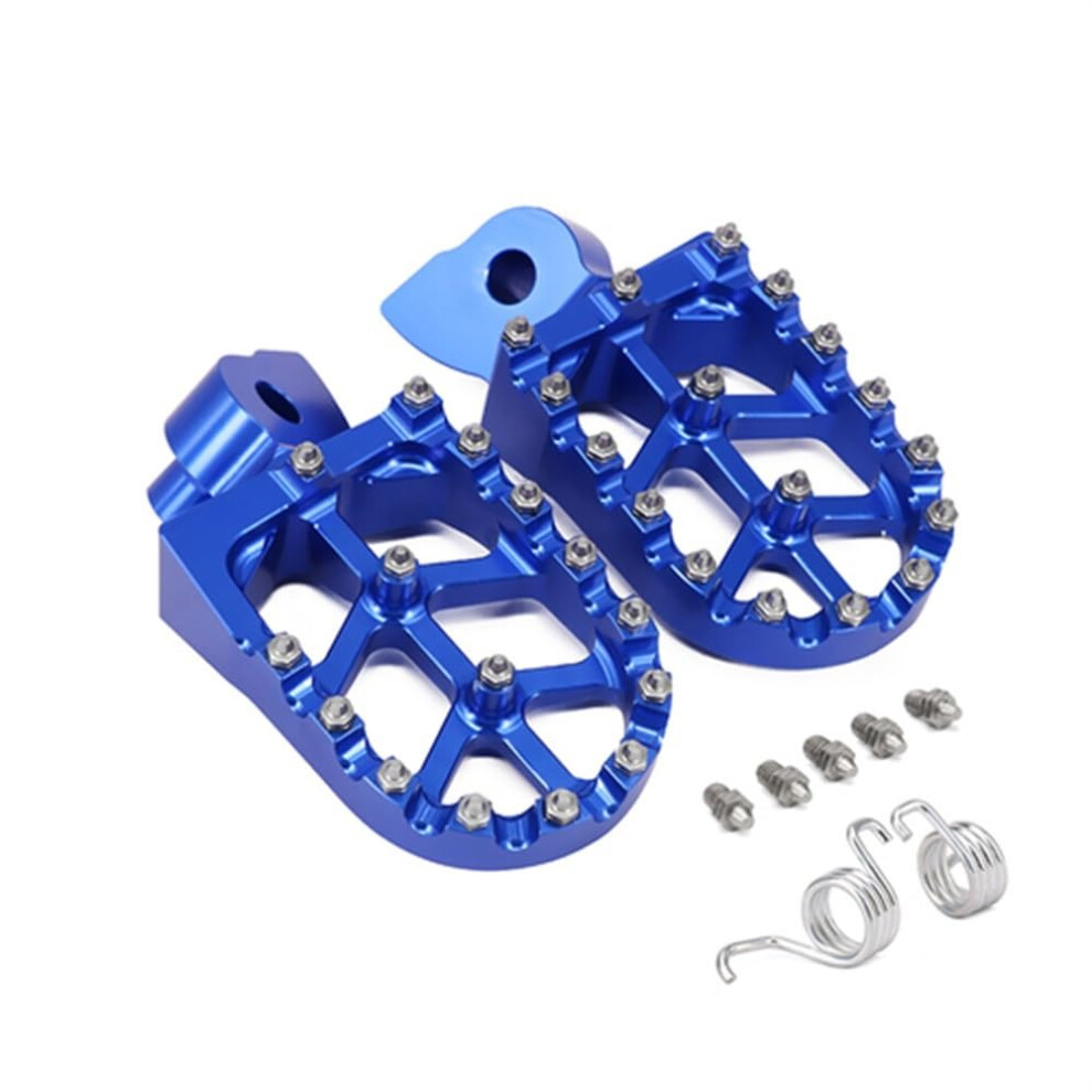 Motorcycle Foot Pegs Cnc For Yamaha Yz Wr Yzf Wrf 65450F Wide Grip Precision Cnc Crafted 9426802761405
