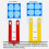 Plastic Storage Pallet HDPE Ventilated MoistureProof Stackable for Warehouse Garage Basement 40x50cm 4