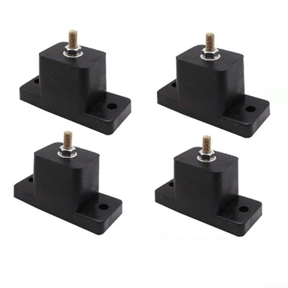 Anti Vibration Rubber Pads 4Piece Set For External Appliances, Shock Absorption, Universal Fit, Nonslip Rubber 9189345469671