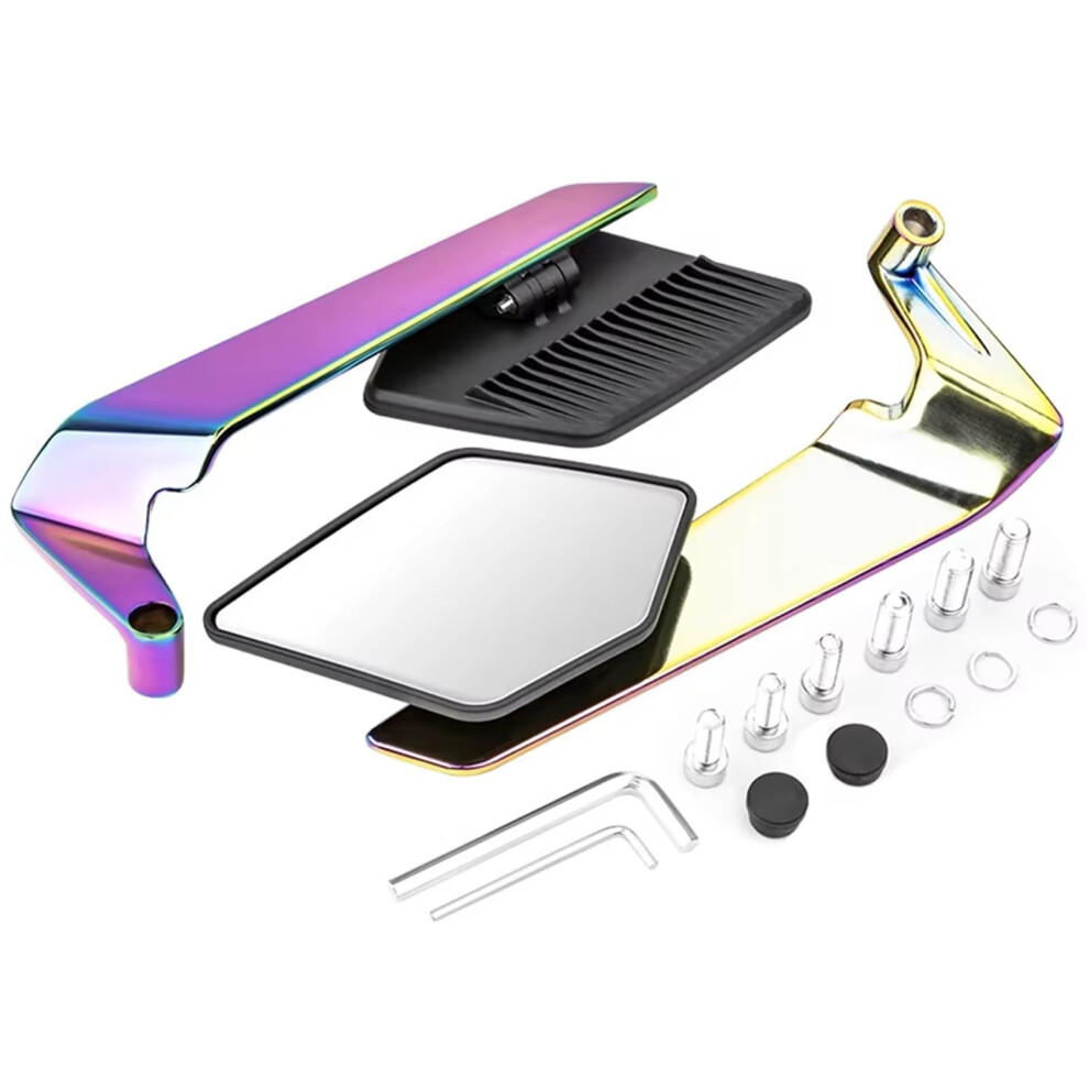 Mirrors Compatible With Cb750 Hornet Adjustable Rotation Rearview Mirror For Motorcycle Side Mirrors 9189345469688