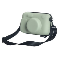Voor Instax Wide Camera Universele Harde Case Organizer Tas EVA Beschermhoes voor Instax W400/210/300/LOMO Groen