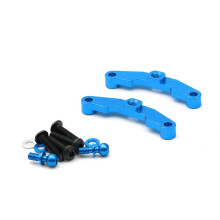 RC Car Upgrade Wave Box Push Rod Bracket Kit 54651 för TT02 TYPE-S RC Car Upgrade Tillbehör Blå