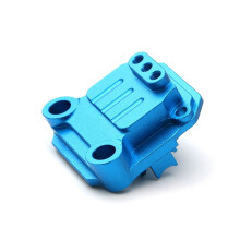 RC Car Upgrade Transmission Cover för TA01 TA02 DF0l Top Force Manta Ray RC Car Upgrade Tillbehör Blå