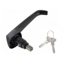 251843704E Sliding Door Handle with Key Cylinder for  Vanagon 1985-1991