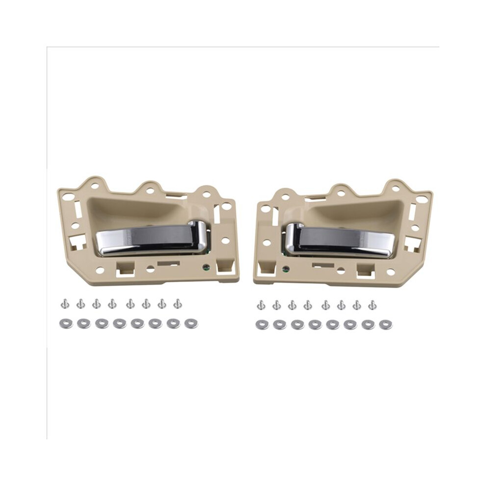 2Pcs Left&Right Inside Interior Door Handle Set For Grand Cherokee 2005-2011 Front 6032229936345