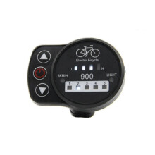 Alimentation par Batterie au Lithium ModifiéE pour VéLo de Montagne 36 V/48 V avec Connecteur éTanche à 3 Broches Du Compteur KT-LED900