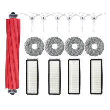 Voor Q Revo / P10 Robotstofzuiger Vervangende Onderdelen Hepa Filter Mop Doek Stofzak, Witte Zijborstel