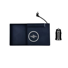 Cargador InaláMbrico para Coche Consola Central Panel de Carga RáPida de TeléFono MóVil para Outlander 2023 2024