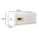 Wall Mounted Invisible Drawer Organiser, Self-Adhesive Divided Plastic Organizer, Wall Mounted Underwear Storage Box 6
