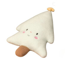 Nuovo Cuscino di Peluche di Natale Ripieno di Biscotto al Cioccolato Cuscino Decorativo un Forma di Casa Simpatico e Divertente Albero di Natale