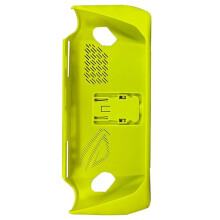 Voor Ally Handheld TPU-Hoes met Achterbeugel Ally Gaming Console Antislip Beschermhoes, Geel