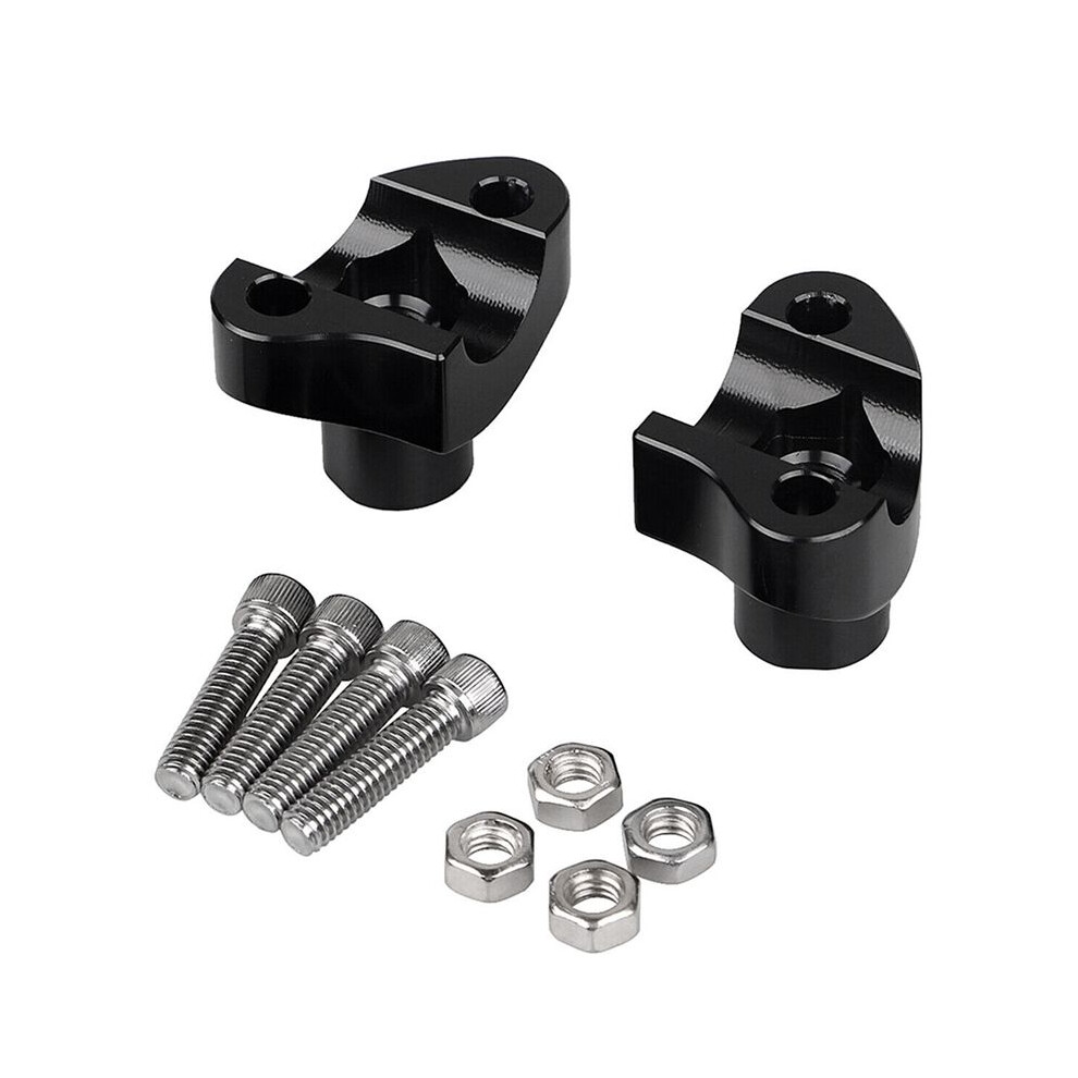1In Handlebar 1 1/2In Risers For Dyna Softail Sportster Xl 883 1200 Black 4712922327016