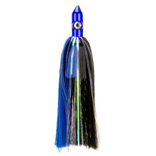 9-Inch Medium Pass Acrylic Octopus Soft Bait Mylar Mylar Polyester Film Bionic Octopus Lure -Black
