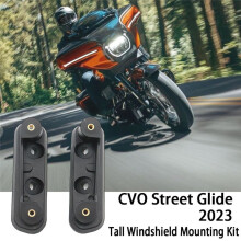 Beugel voor Montageset voor Hoge Voorruit voor CVO Street Glide 2023 FLHXSE-Modellen