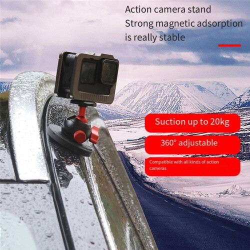For   Accessories Sports Camera Gimbal Bracket Multifunction Car Bracket Suction Cup Bracket, B 2