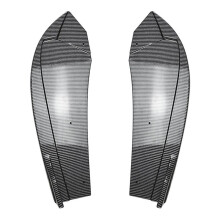 Voor  X4 G02 LCI M Sport 2022+ Achterbumper Lip Hoek Diffuser Splitter Spoiler Protector Koolstofvezel