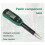 SMD Tester Multimeter Auto Range Capacitance Resistance Diode Capacitor Rotable Tweezer LCD Display 2