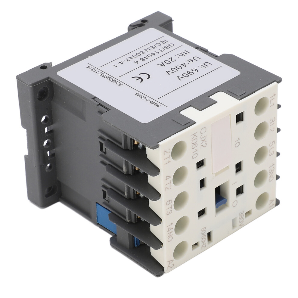 High Sensitivity 380V 6A 3P Ac Contactor With Silver Point Contacts 4371374659832