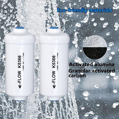 2 Pcs Replacement Fluoride Water Filter K5366 Compatible with Gravity Water Filtering System Purification Elements 1