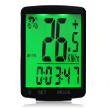 2.8 Inch Bike Wireless Computer Rainproof Multifunction Riding Bicycle Odometer Cycling Speedometer Stopwatch Backlight