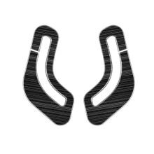 Auto-Edelstahl-Sicherheitsgurt-Panel-Abdeckungsrahmen-InnenverkleidungszubehöR für  Alphard 40 Series 2023+ Schwarz
