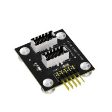 Dubbele USB 3.1-Aansluiting op Voorpaneel Key-A Type-E Naar USB 2.0 9-Pins Moederbordconnector Mannelijke Kabelverlengingsadapter