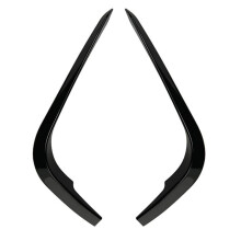 Tiras de AleróN Divisor de Labios de Parachoques Delantero de Coche para  Serie 3 E90 E91 M Sport 2005-2008 Embellecedores de Cuchillo de Aire