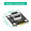 ReceptáCulo de Panel Frontal USB 3.1 Doble Clave-A Tipo-E una USB 2.0 Conector de Placa Base de 9 Pines Adaptador de ExtensióN de Cable Macho 7