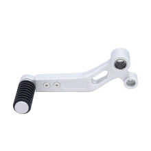 Opvouwbare Versnellingspook voor Motorfiets voor  250SR SR250, Verstelbare Lengte (Zilver)