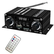 Cyfrowy Wzmacniacz 12V Domowy Samochód 2-Kanałowy Głośnik HIFI FM Rrceiver Wzmacniacz Audio Klasy AB AMP