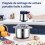 Electric Meat Grinder 5L Food Crusher Multifunction Vegetable Fruit Food Processor Chopper Kitchen Machine EU Plug 7